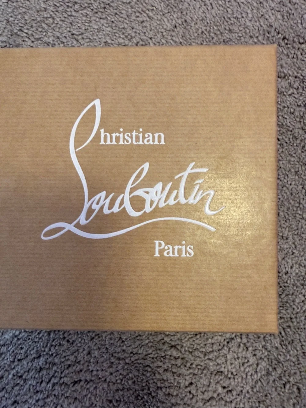 Christian Louboutin shoes for baby soft pink size 19